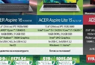 acer ACER Aspire 16