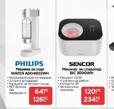 PHILIPS Машина за сода WATER ADD4902WH