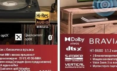 SONY PS-LX5BT Грамофон с безжична връзка