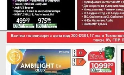 PHILIPS 4K OLED телевизор 55OLED820/65OLED820*