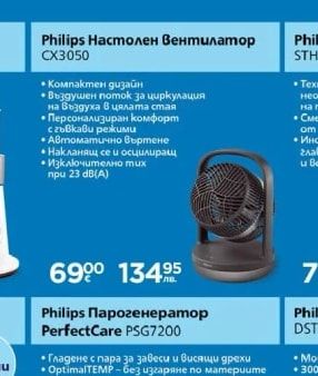 PHILIPS Philips Настолен Вентилатор CX3050