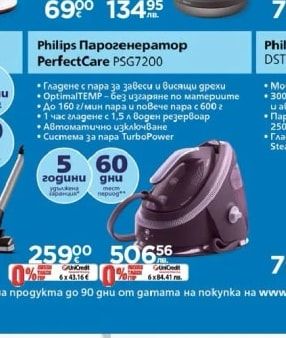 PHILIPS Philips Парогенератор PerfectCare PSG7200