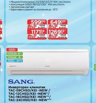 Panasonic Инверторен климатик CS-UZ25ZKE/CU-UZ25ZKE/ CS-UZ35ZKE/CU-UZ35ZKE