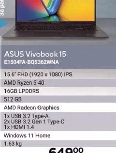 ASUS Vivobook 15