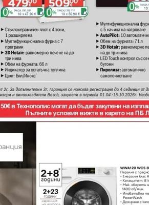 Bosch Готварска печка