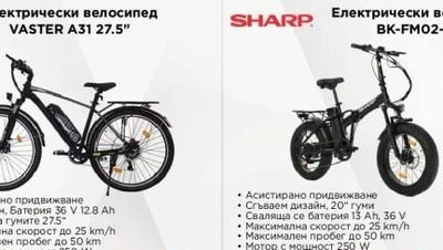 SHARP Електрически велосипед E-BIKE TST R002 FAT 20" BASIC / PLUS*