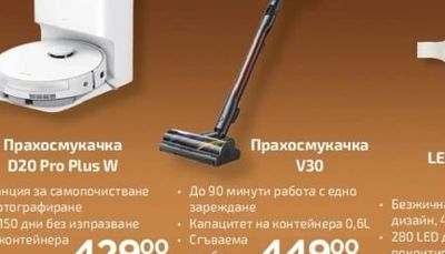 DREAME Прахосмукачка D20 Pro Plus W