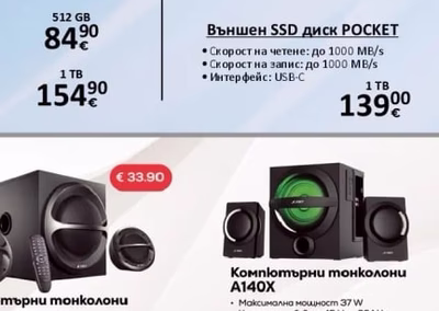 Компютърни тонколони A111X