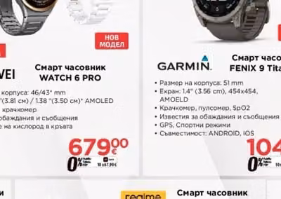 HUAWEI Смарт часовник WATCH 6 PRO