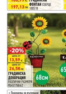 ГРАДИНСКИ ФОНТАН ЕЗЕРЦЕ