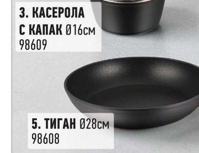 NORHÄM КАСЕРОЛА С КАПАК Ø16см
