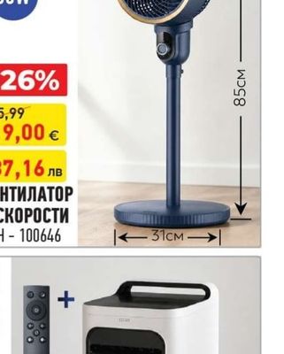 ВЕНТИЛАТОР 3 СКОРОСТИ