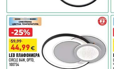 LED ПЛАФОН RIKO