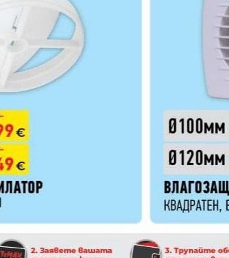 ELPLAST ВЛАГОЗАЩИТЕН ВЕНТИЛАТОР