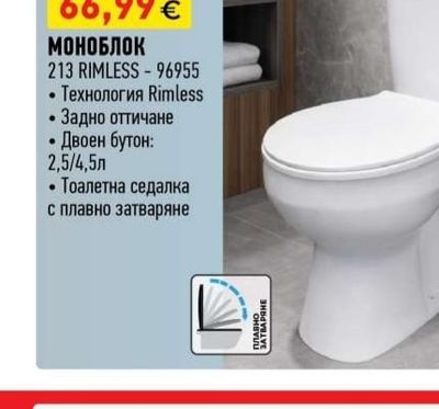 Eurostandard МОНОБЛОК 213 RIMLESS