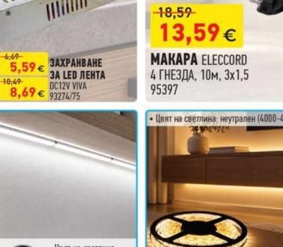 ЗАХРАНВАНЕ ЗА LED ЛЕНТА