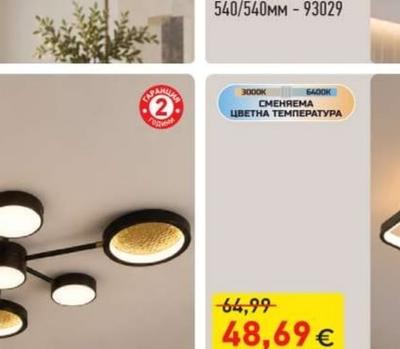 LED ПЛАФОНИЕРА RISE SQ