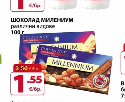MILLENNIUM ШОКОЛАД