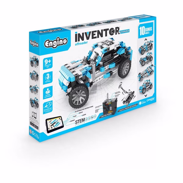 Engino ENGINO КОНСТРУКТОР КОЛА ENGINO INVENTOR MOTORIZED 10В1 OFFROADER