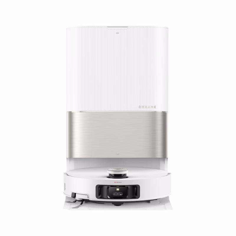 Dreame Дреме Прахосмукачка робот DREAME X50 ULTRA -EUA WH с мокро почистване, Wi-Fi управление, картографиране
