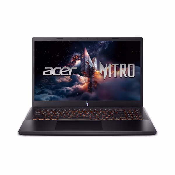 Acer Игров лаптоп Acer Nitro V 15 ANV15-52-99BX NH.QZ8EX.011, 15.6", Intel Core i9-13900H, 32 GB RAM, 1 TB SSD, NVIDIA GeForce RTX 5060 8 GB GDDR7, Obsidian Black